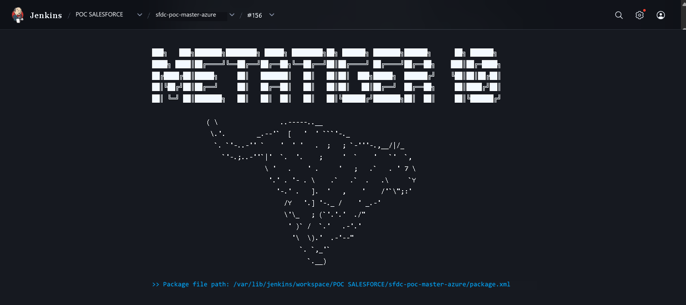 MetaTiger em execução — MetaTiger POC integrado ao Jenkins